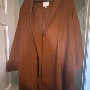 a new day Brown Trench Coat